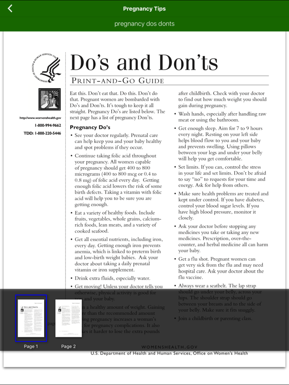 Screenshot #5 for Pregnancy Tips