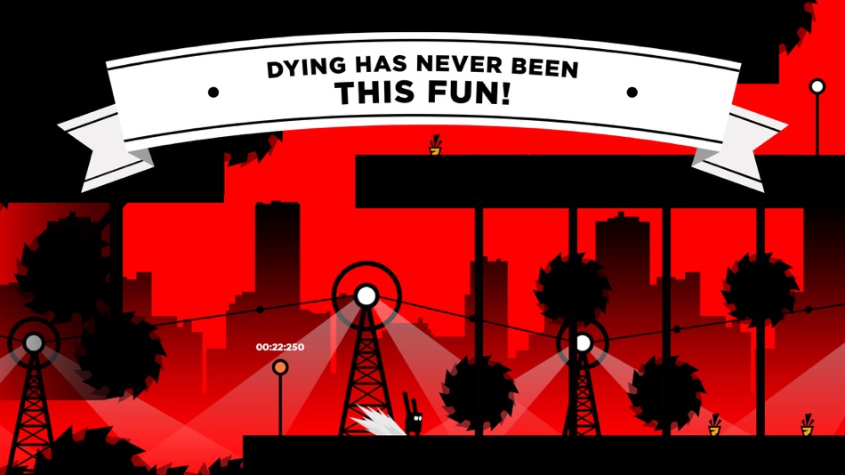 #3. Run Rabbit Run: Hardcore Platformer (iOS) 由: Absolutist Ltd