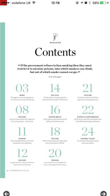 Pharmaceutical Field app