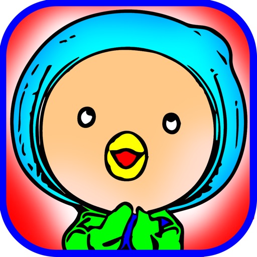 Glow Colouring Kids Coloring Fun Paintbox Colors Little Penguin Edition iOS App