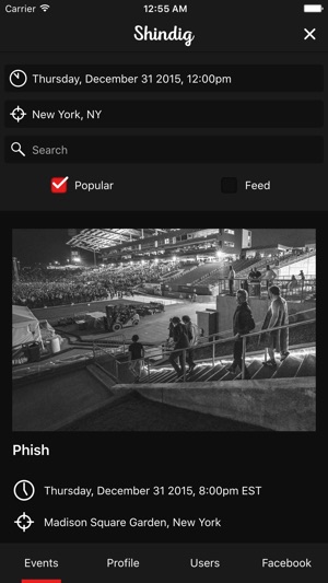 Shindig – An event discovery app(圖4)-速報App