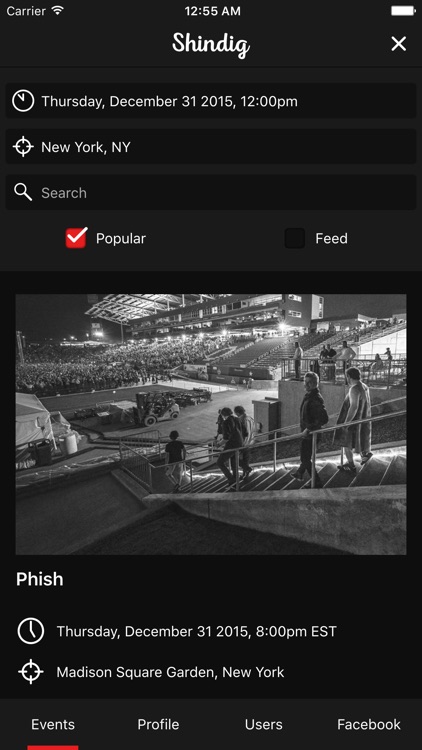 Shindig – An event discovery app screenshot-3