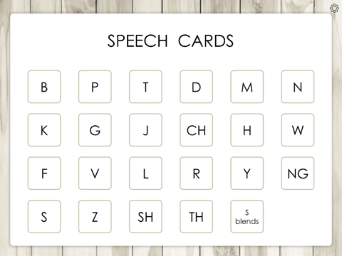 Screenshot #1 for Speech Cards by Teach Speech Apps - for speech therapy