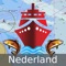 This App offers offline nautical charts, lake & river navigation maps covering Netherlands/Holland (derived from NLHO data) for fishing, kayaking, boating and sailing