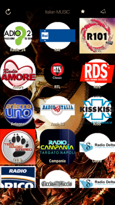 Screenshot #1 pour Italian Music Radio ONLINE da Roma