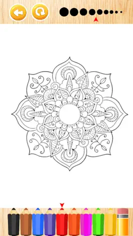 Game screenshot Mandala Coloring Books Color Therapy for Adults hack