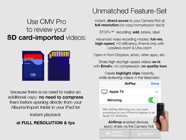 ‎CMV Pro: Frame-Frame Video Analysis - CoachMyVideo Screenshot