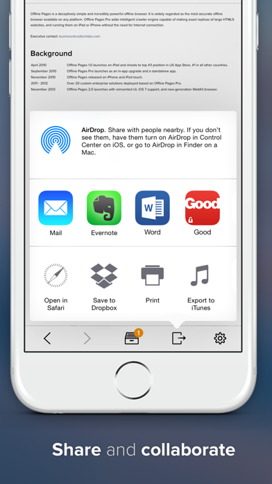 Offline Pages screenshot1