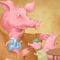 Watch the beloved story of Three Little Pigs come alive in the beautiful, hand-drawn illustrations that demonstrate this classic tale