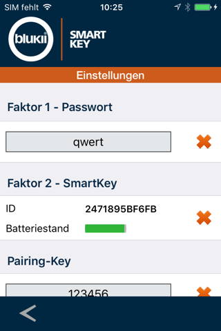 blukii SmartKey screenshot 2