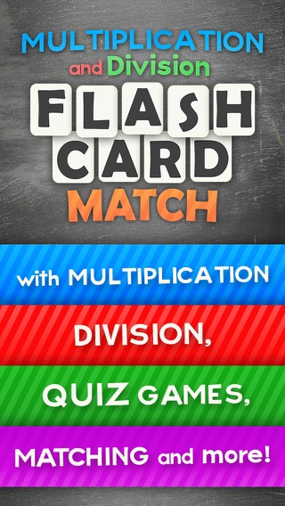 第2、第3学年の子供のための乗算と除算の数学フラッシュカードマッチゲームのおすすめ画像1