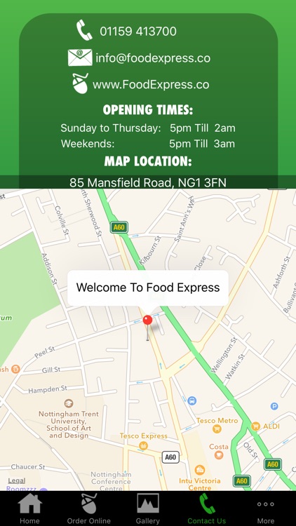 FoodExpress - Nottingham: Takeaway - Order Online