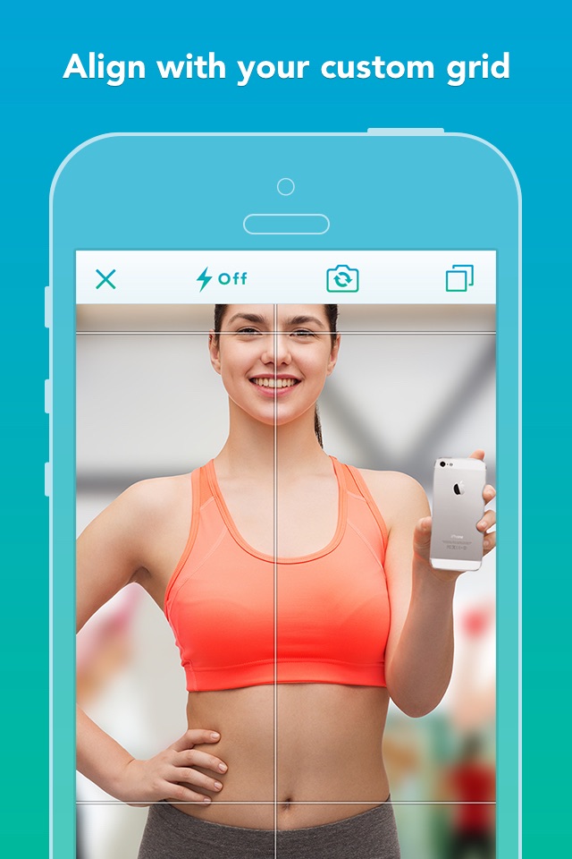 Pushh - keep track of your fitness selfies screenshot 3