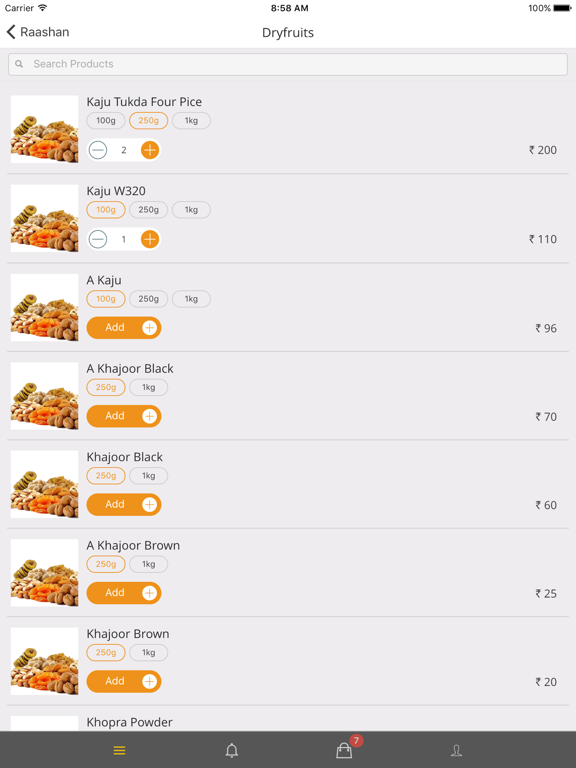 Screenshot #4 pour Raashan - Online Grocery Store