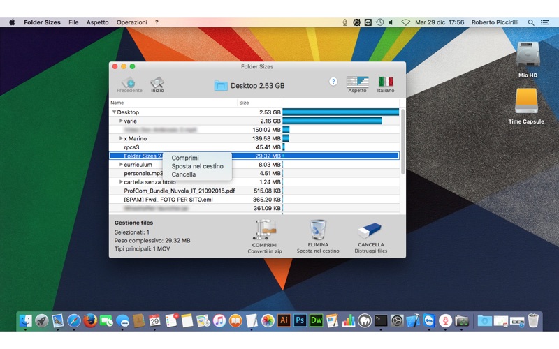 Screenshot #1 pour Folder Sizes