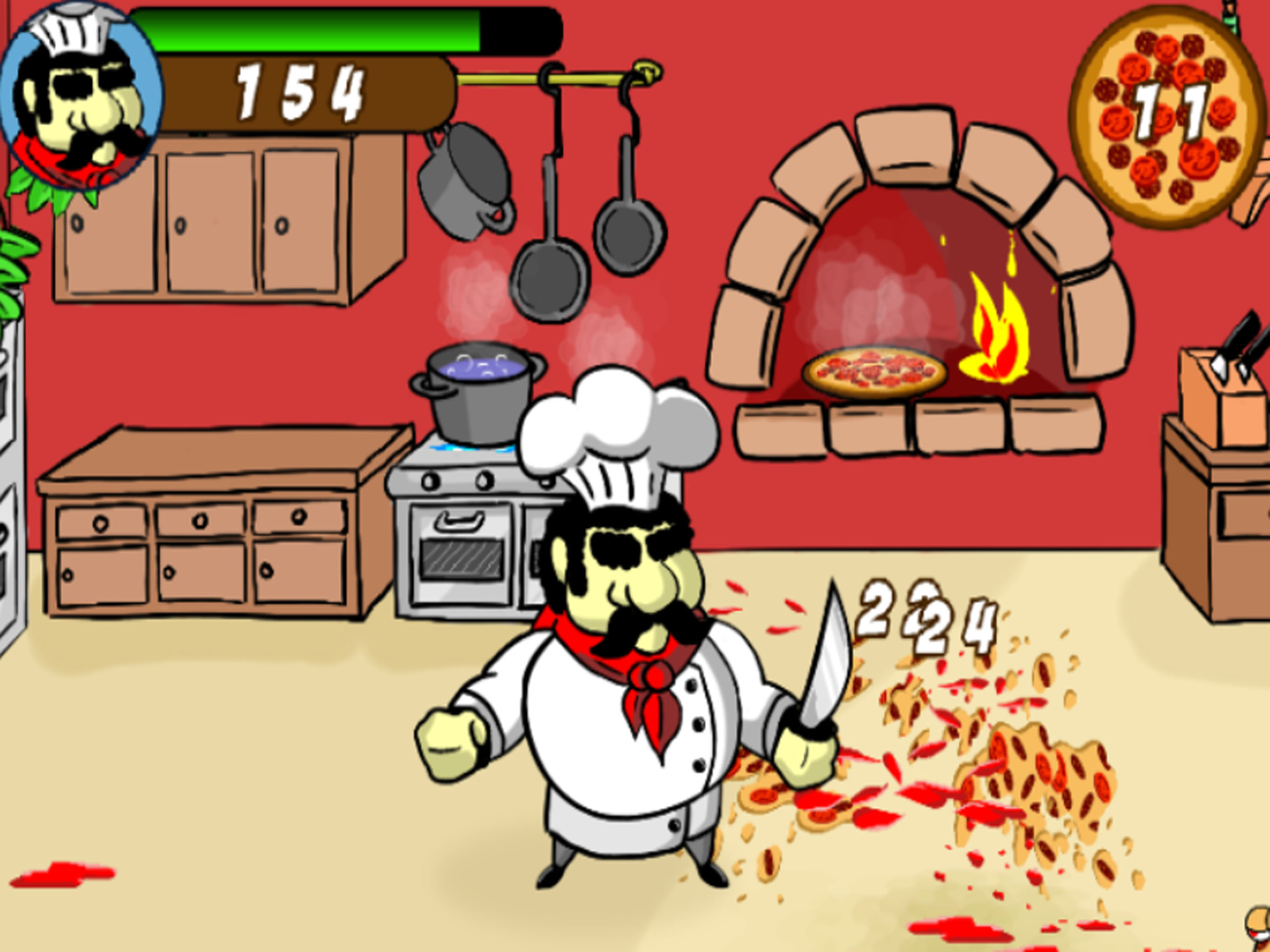 Funny Zombie Pizza: Dab Me On eM, Can You Tap? screenshot 3