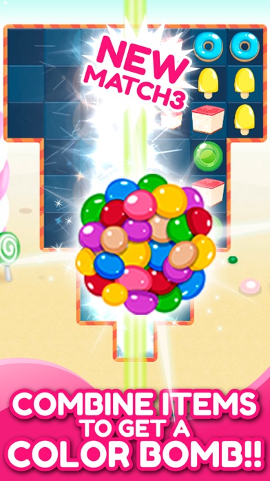 Sweet and Delicious World - Blast Juicy Candies iPhone screenshot 4 - Games app