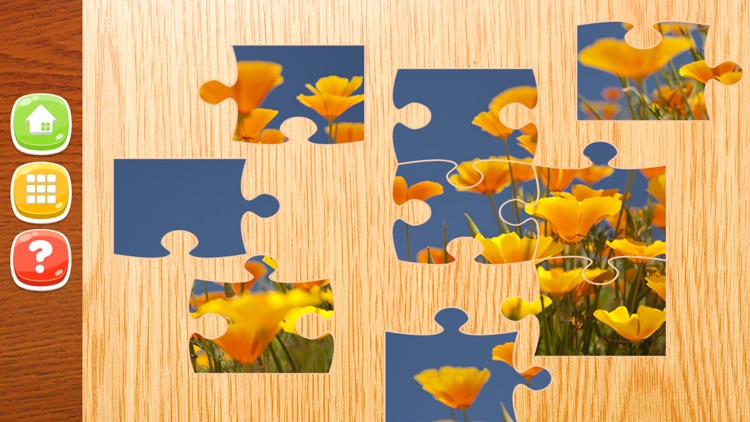 Flower Jigsaw Puzzle HD - New Jigsaw Games for Kids and Adults