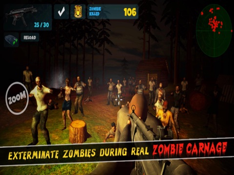 Screenshot #1 for Dark Dead Horror Forest 2 : Scary FPS Survival Game