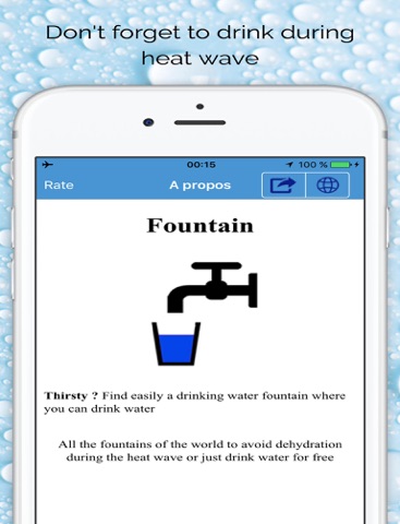 Screenshot #5 pour Fountains - Find free drinking water in the world