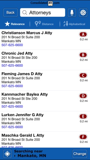 Consolidated411.com Directory(圖2)-速報App