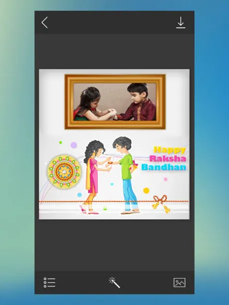 Happy Rakhi Photo frames 2017