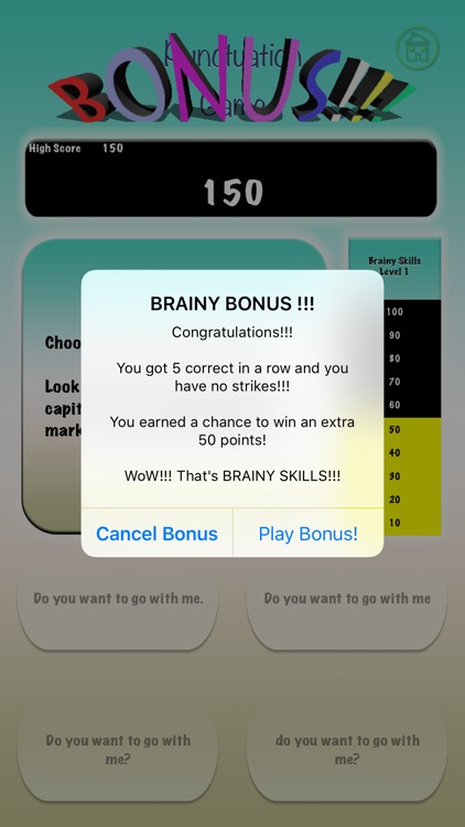 Brainy Skills Punctuation