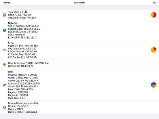 Screenshot #5 pour System Information Lite