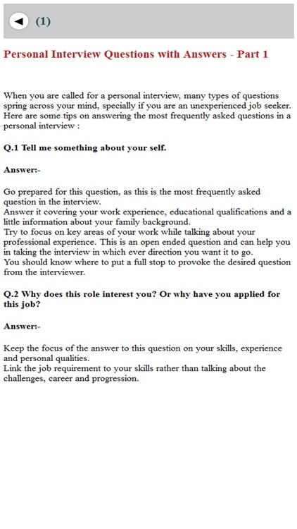 HR Interview Preparation Guide screenshot-4