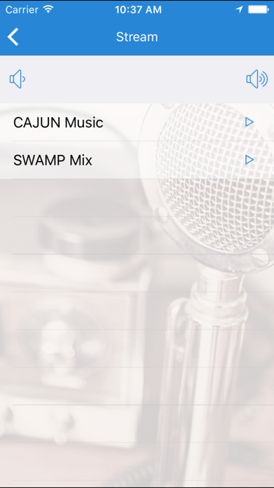 CAJUN Music Radio screenshot 2