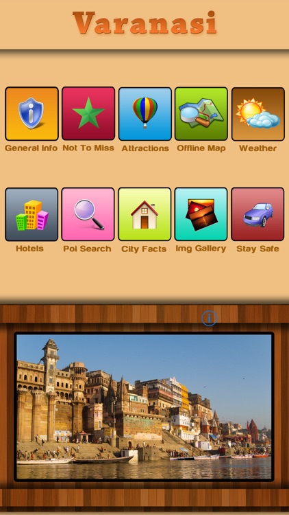 Varanasi Offline Map Travel Guide