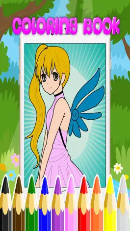 Game screenshot Girl Princess Coloring Pages apk