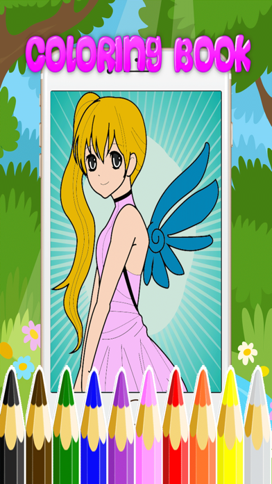 花花 公主小妹 画画涂色 screenshot
