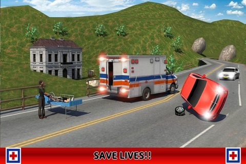 Ambulance Rescue: Hill Station screenshot 4