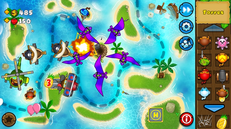 Bloons TD 5 screenshot 1