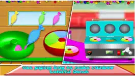 Game screenshot DIY Радуга Сладкий пончик торт Maker - пончики пов mod apk