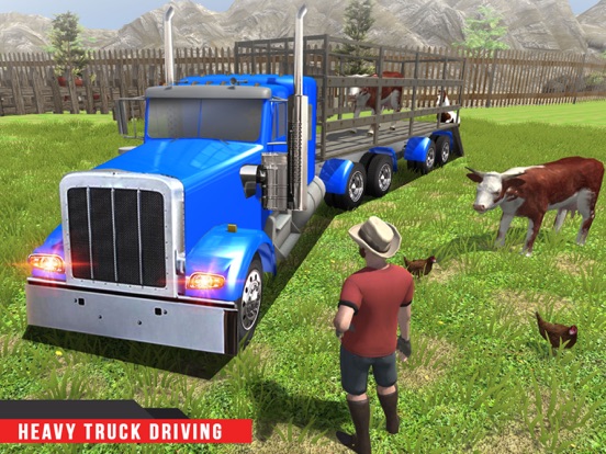 Screenshot #5 pour Farm & Zoo Angry Animals Transporter Truck