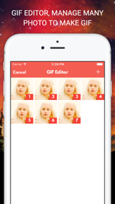 Video to Gif - Best Photo Sharing Site, Hiralious Text Animated Gifs, Create Moments Looping Photos screenshot