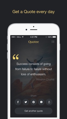 Quotee – Tons of Quotes with Style screenshot 2
