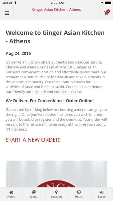 Ginger Asian Kitchen Athens Online Orderingのおすすめ画像1