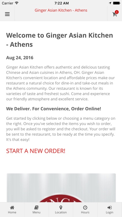 Ginger Asian Kitchen Athens Online Ordering