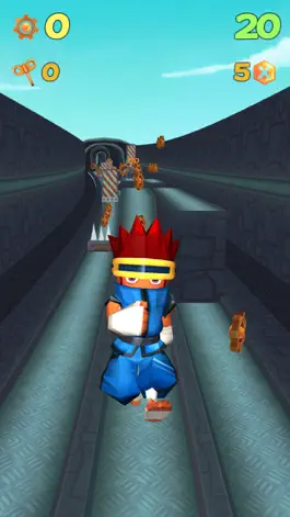 Game screenshot Hero Ninja Naru Kid Run - Rail Train Arcade Fast Rush Endless Edition Game hack