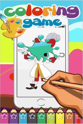 Paint Page Game Jake Neverland Version screenshot 2