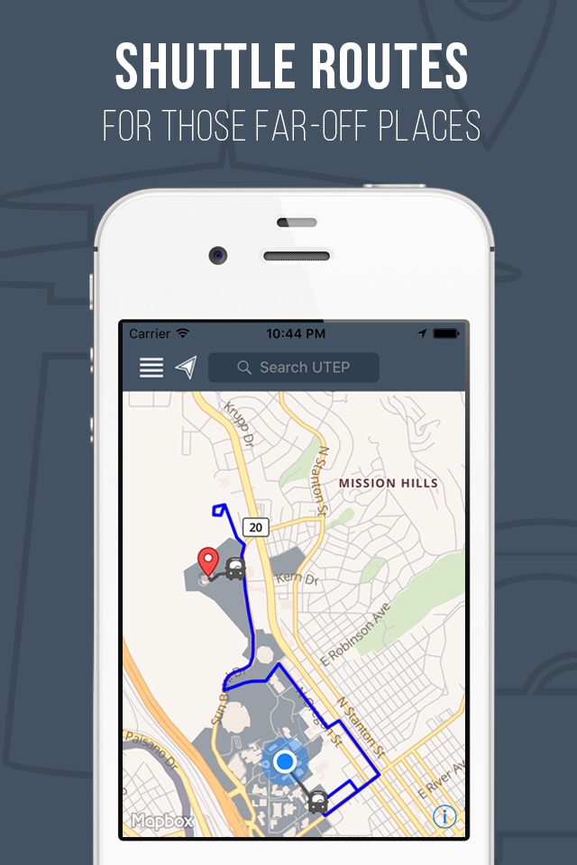UTEP Maps App screenshot 2