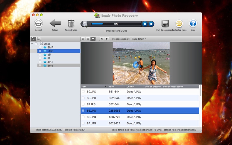 Screenshot #2 pour Photos Video Music Recovery