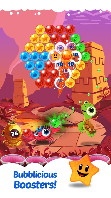 BUBBLE HEROES: STARFISH RESCUE 1.3.0 IOS GAME GIẢI TRÍ BUBBLE HEROES: STARFISH RESCUE 1.3.0 IOS