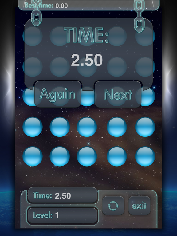 Space Trip Memory Training Brain Games for Adults iPad screenshot