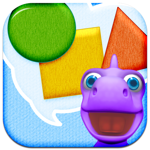 Shapes with Dally Dino - Preschool Kids Learn with A Fun Dinosaur icon