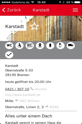 Bremen City App screenshot 4