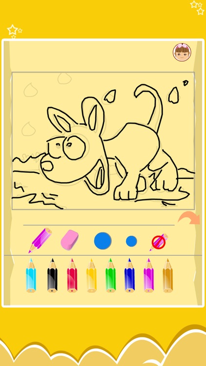 How to draw dog-Baby Simple Drawings